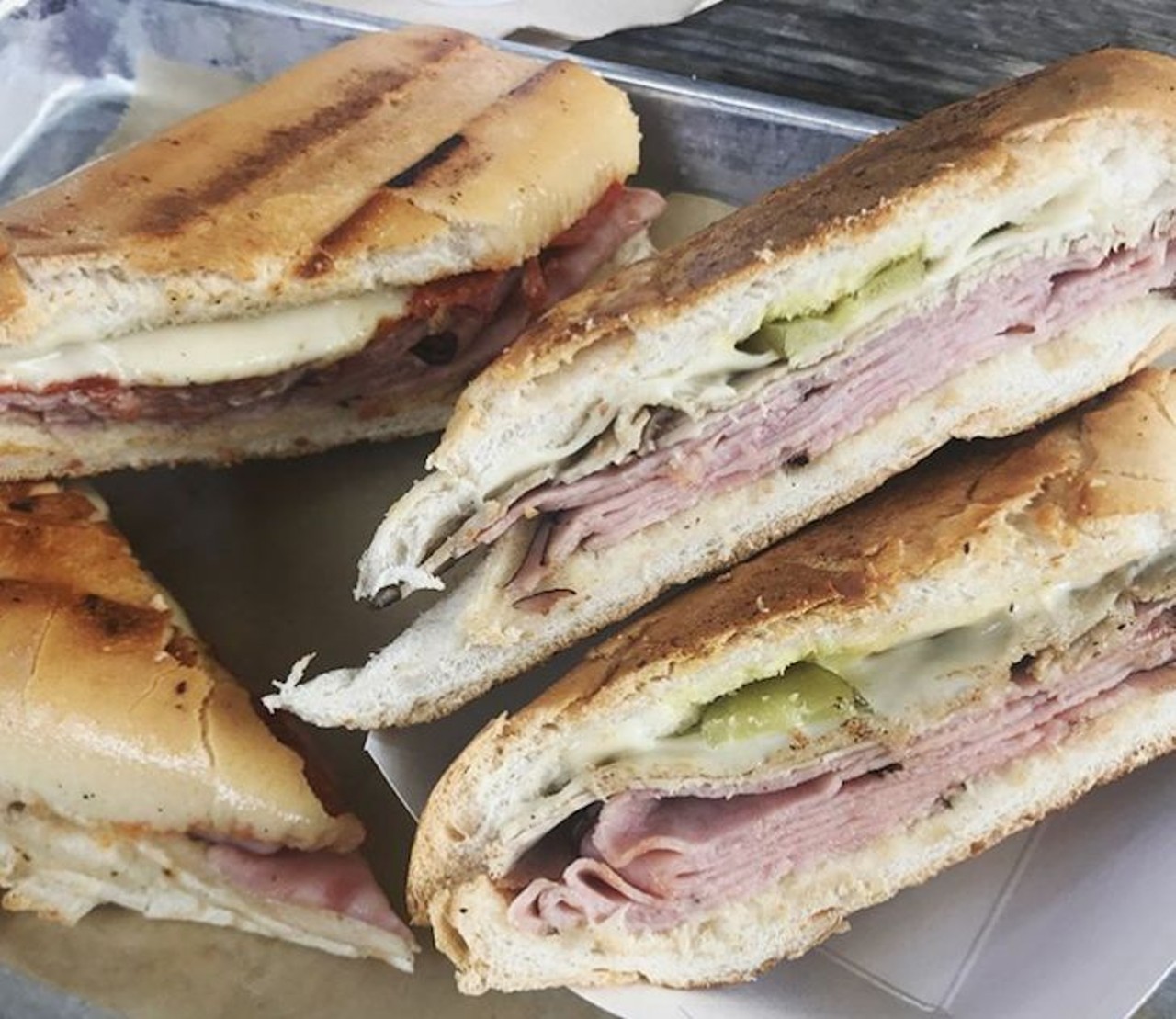 A Cuban from Black Bean Deli 
multiple locations 
Cuban sandwiches are perfectly crafted at Black Bean Deli locations. Stop in before 3 p.m. to get the special that offers rice and black beans along with the sandwich. 
Photo via cait_chamberss/Instagram