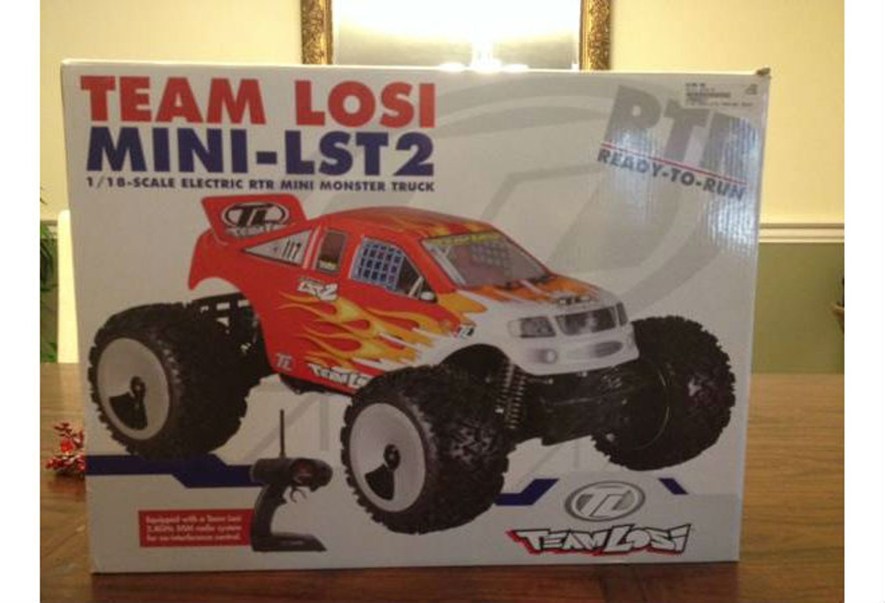 For the kid who loves trucks and toy cars:
Radio controlled mini monster truck - $150