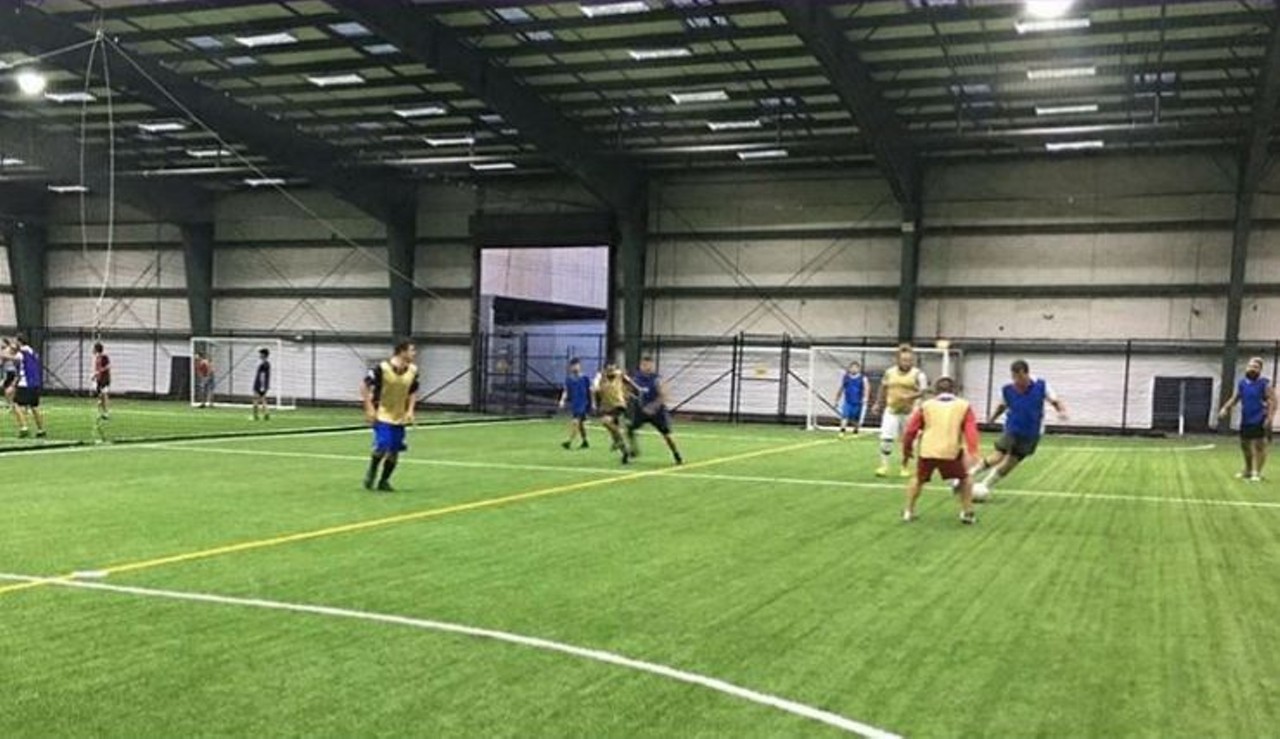 Free Kick Orlando  
3180 Southgate Commerce Blvd., 407-970-9428
Pretend you&#146;re on the Orlando City team with all of your buds at this indoor soccer gym. Scheduled pickup games mean you never have to worry about your keeper bailing.
Photo via freekickcenter / Instagram