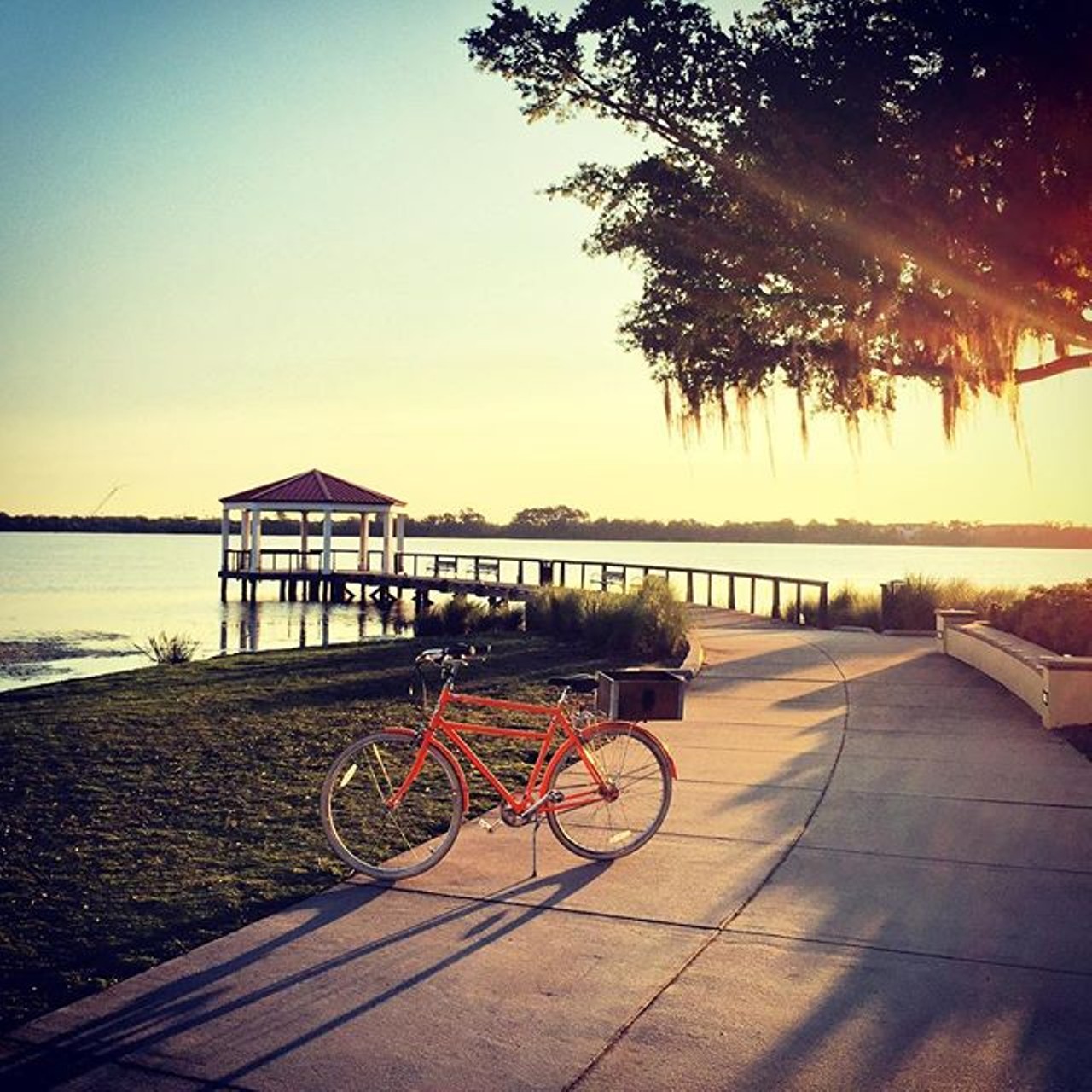 Bike around Lake Baldwin Park
2000 S. Lakemont Ave., Winter Park, FL, 407-599-3334
This park is perfect spot for you and your date to relax and enjoy a lazy weekend. Plus, it&#146;s dog-friendly.
Photo via fischapryce_1354/Instagram