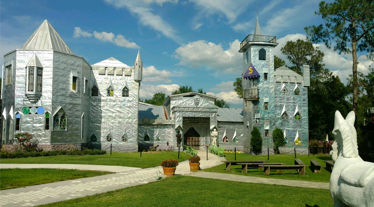 Solomon’s Castle
2 hours and 20 minutes from Orlando
Tucked away in the Florida woods is one man's dream: a giant medieval castle made of metal. The structure is filled with galleries and artworks by its late builder Howard Solomon, plus the Boat-in-the-Moat restaurant open Tuesday through Sunday.