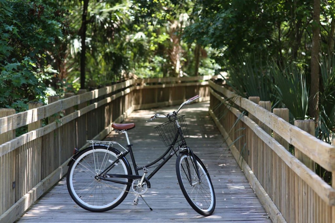 Enjoy the fall breeze on any of these bike trails
Now that you don't have to risk passing out from the heat, try out a ride on a local bike trail. Bring along some family and friends to get some quality time in while you&#146;re at it. 
Photo via Celebration Bike Rental/Facebook