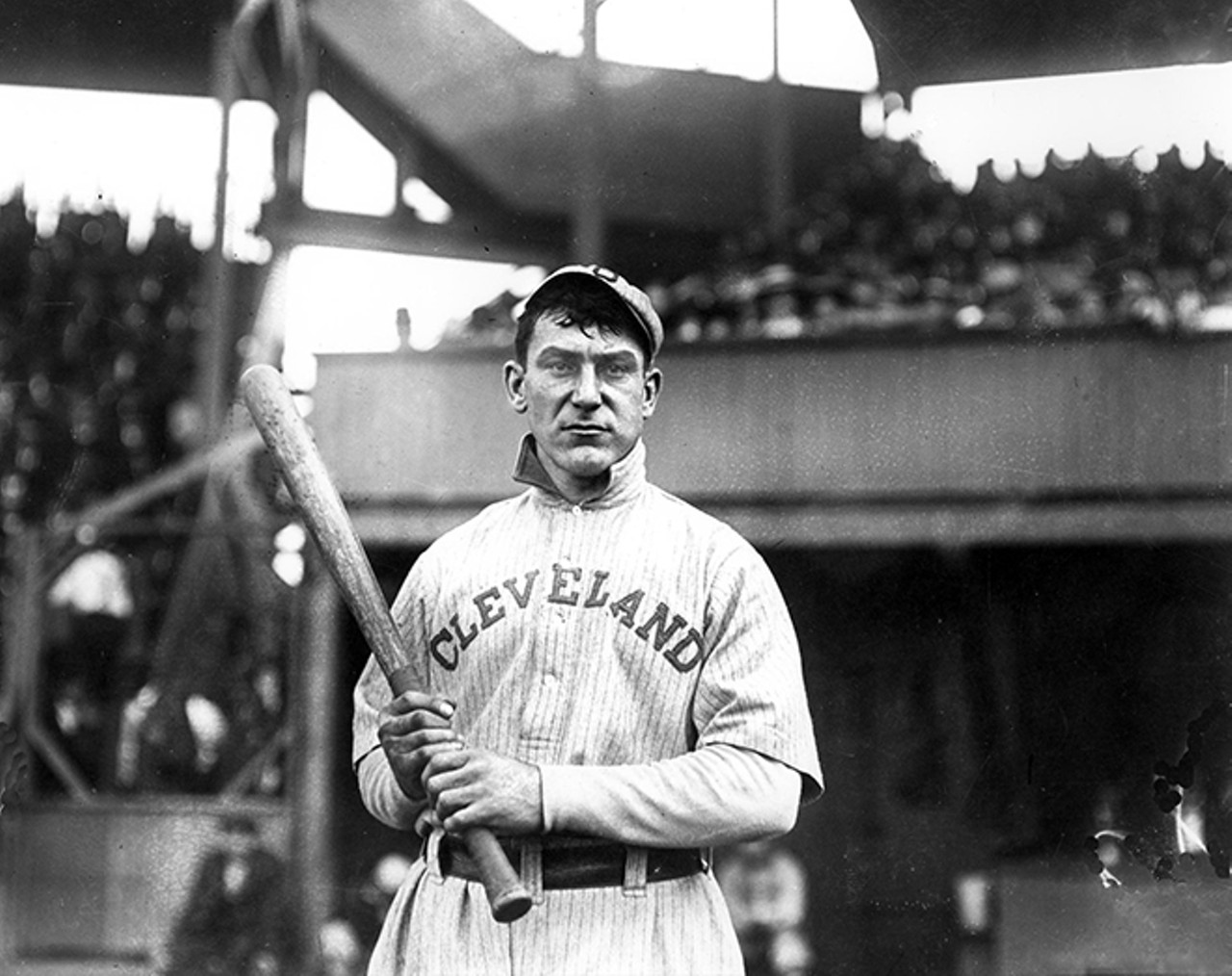 Napoleon Lajoie
Sept. 5, 1874 - Feb. 7, 1959
Buried at Daytona Memorial Park
"The Frenchman" was considered the best hitter in baseball until Ty Cobb came into the picture. Lajoie was inducted in the Baseball Hall of Fame in 1937.
Photo via baseballhall.org