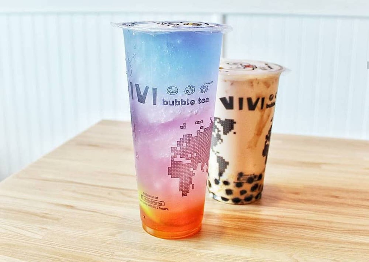 ViVi Bubble Tea
ViVi Bubble Tea 
1111 E. Colonial Drive, 407-412-5224
With FDA-approved ingredients shipped directly from Taiwan, ViVi serves up an authentic Thai tea taste, with sweetness determined by you (25 percent up to 125 percent for maximum sweetness). Try out their colorful seasonal drinks before they fade away into Instagram memories.
Photo via ViVi Bubble Tea /Facebook