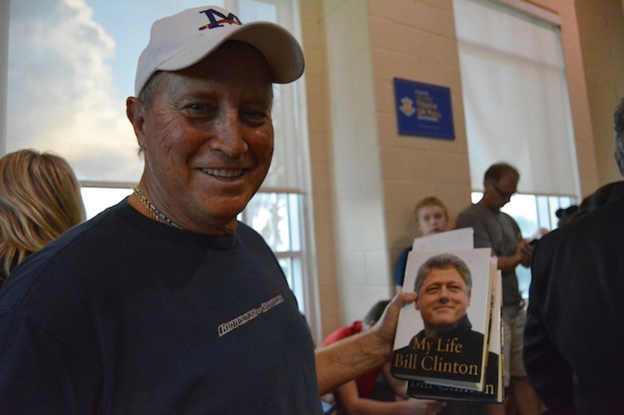 21 photos from President Bill Clinton's rally at Rollins College
