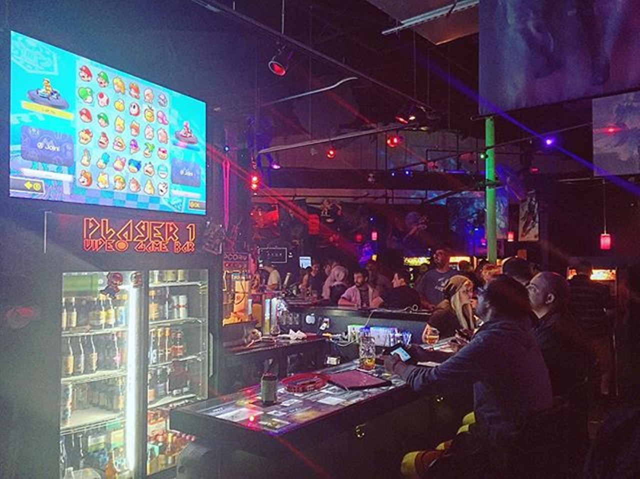 Combine booze and video games at Player 1
8562 Palm Pkwy, Orlando, 407-504-7521
Gaming and drinking come together in the best way at Player 1 Video Game Bar. Drink your favorite ale and play anything from Playstation 4 to classic arcade games all for a cover charge of $5. 
Photo via jorge82/Instagram