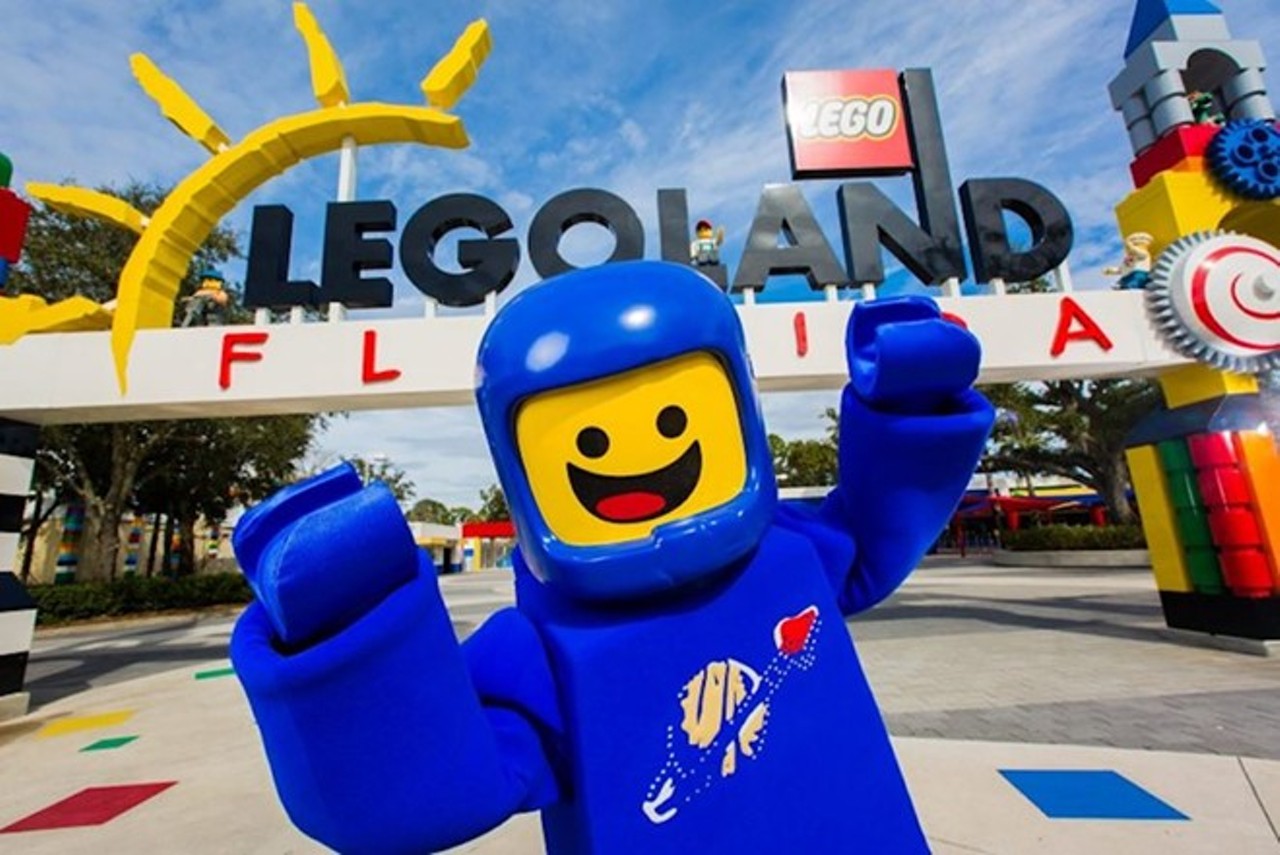 Legoland Florida
It might feel like just yesterday that this red-headed stepchild of the theme parks opened, but it's actually been over a decade. Still no word on the completion of the Majesty building.
Photo via Legoland