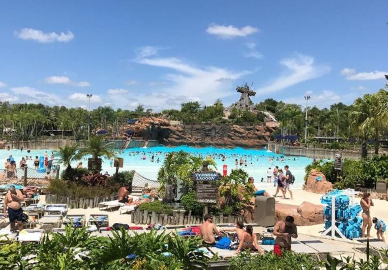 Disney&#146;s Typhoon Lagoon
1145 East Buena Vista Blvd., 407-560-4120 
True to the Disney M.O. Typhoon Lagoon aims to create an immersive and one of a kind experience, an experience that starts at $62 a day and includes 6 water slides, a wave pool, a lazy river, and Joffery&#146;s Coffee&#146;s mini doughnuts with chocolate, white chocolate and raspberry dipping sauces. 
Photo via leo_the_mark/Instagram