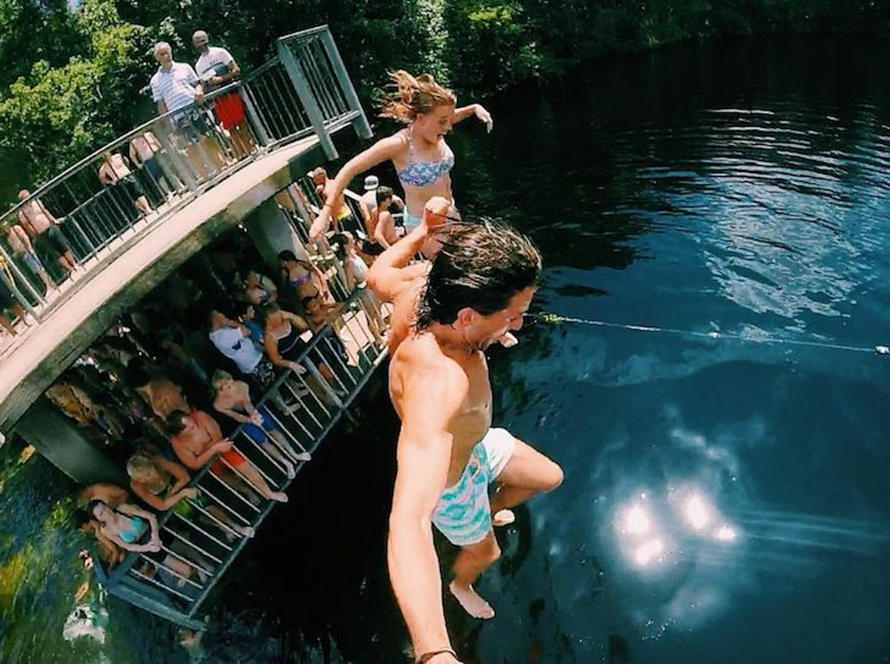 Wakulla Springs
465 Wakulla Park Drive, Wakulla Springs
4 hours away
One of the largest and deepest freshwater springs in the world, Wakulla is a scenic spot that&#146;s popular for weddings, so you might spot a bride and groom on their happy day from the spring&#146;s two-story observation and diving platform. 
Photo via dustinthewind40/Instagram