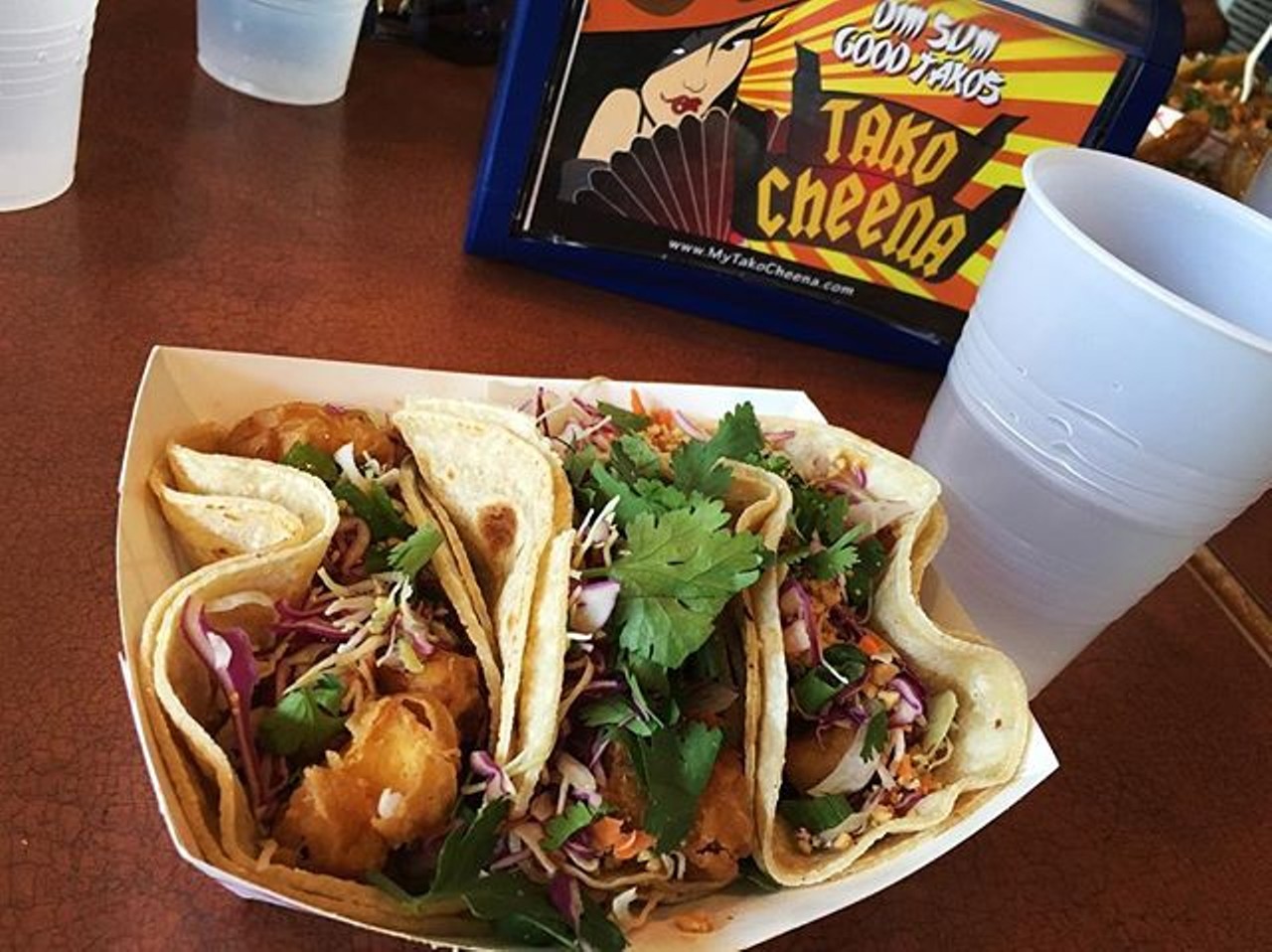 Tako Cheena 
932 N. Mills Ave., (321) 236-7457
Tacos and asian hot dogs are what Tako Cheena does best. The tiny taco place also serves spanish, asian and indian style burritos too. Don&#146;t forget to add one of their speciality sauces and salsas for even more flavor.
Photo via jeffus3/Instagram