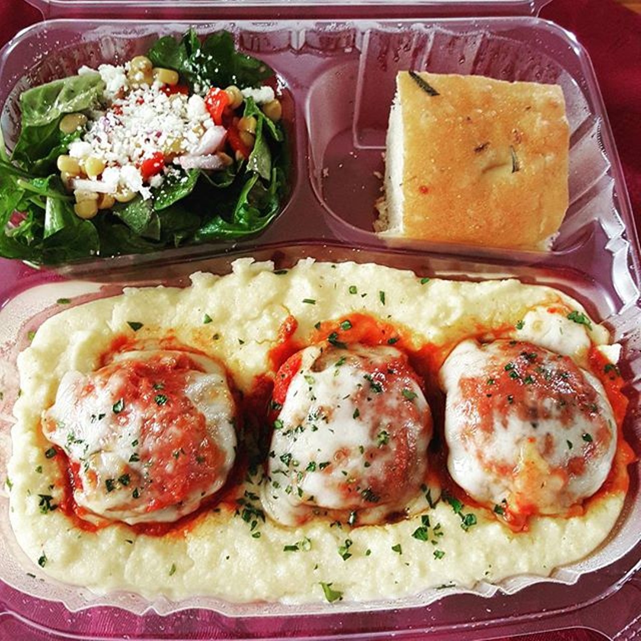 The Meatball Stoppe
7325 Lake Underhill Road, (407) 270-6505
Customers can expect traditional Italian cooking at The Meatball Stoppe. There's a create their own meatball option or people can pick from the family favorites menu.
Photo via scoobe14/Instagram