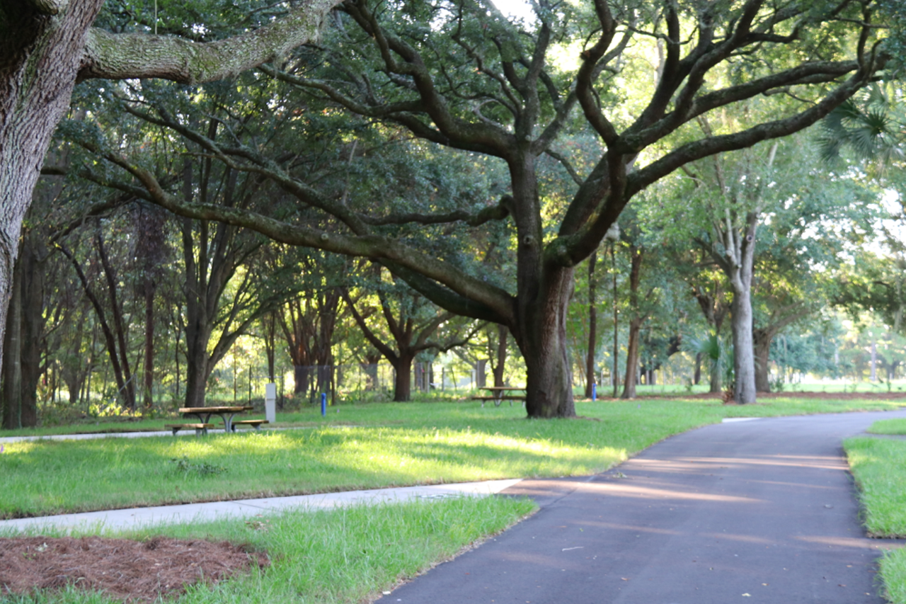 Bill Frederick Park
3401 S. Hiawassee Road, Orlando
Located in the City Beautiful’s largest park, this winding nature trail is one way to escape urban life for a relaxing afternoon of exercise and outdoors.