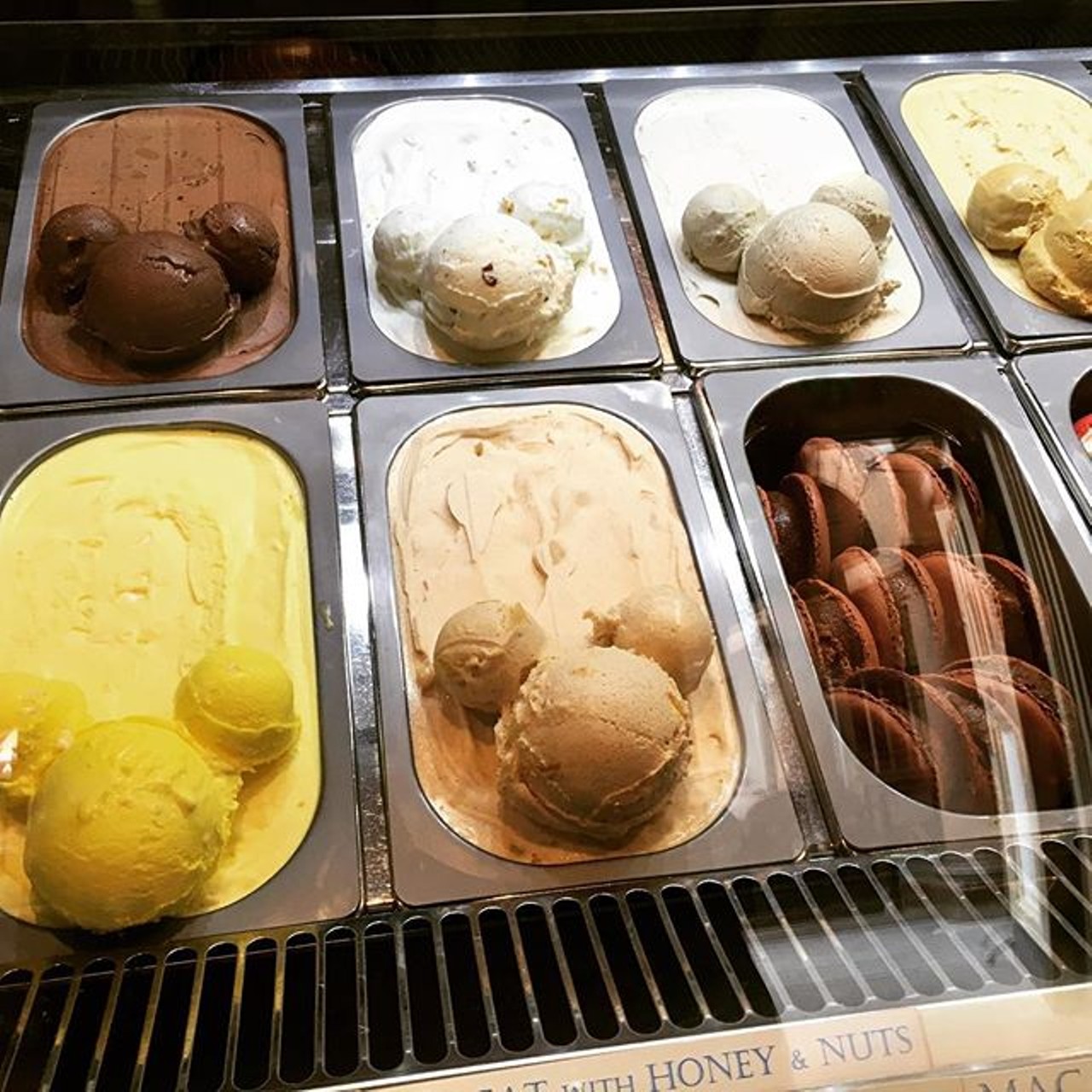 The ice cream at Epcot's France Pavilion.
Photo via @iowastate_jay