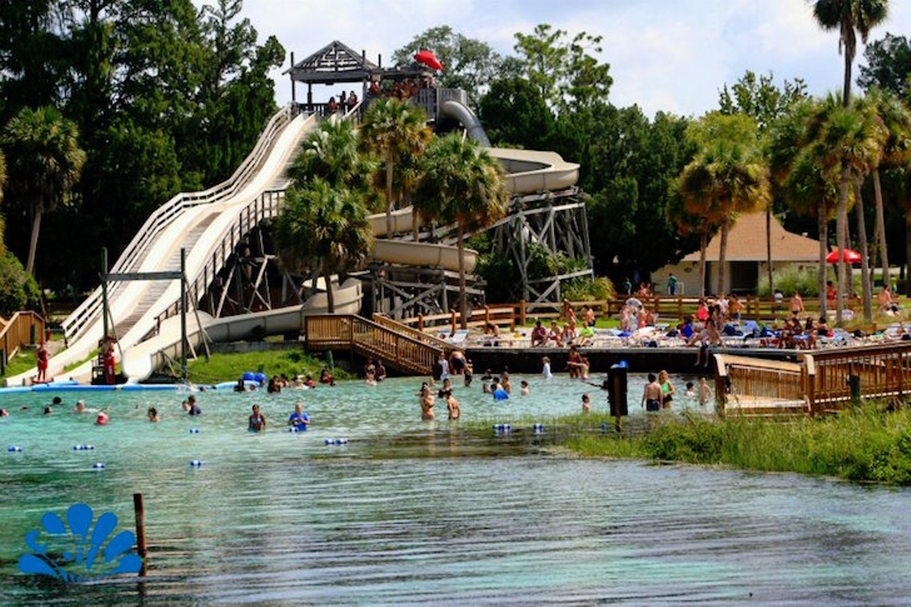 Weeki Wachee Springs State Park
6131 Commercial Way, Spring Hill | 352-592-5656
Famous for its enchanting mermaid show, these springs have brought many visitors over the years wanting to see the unique performance. Tubes, canoes and more outdoor activity rental equipments are available onsite.
Photo via Weeki Wachee Springs/Facebook