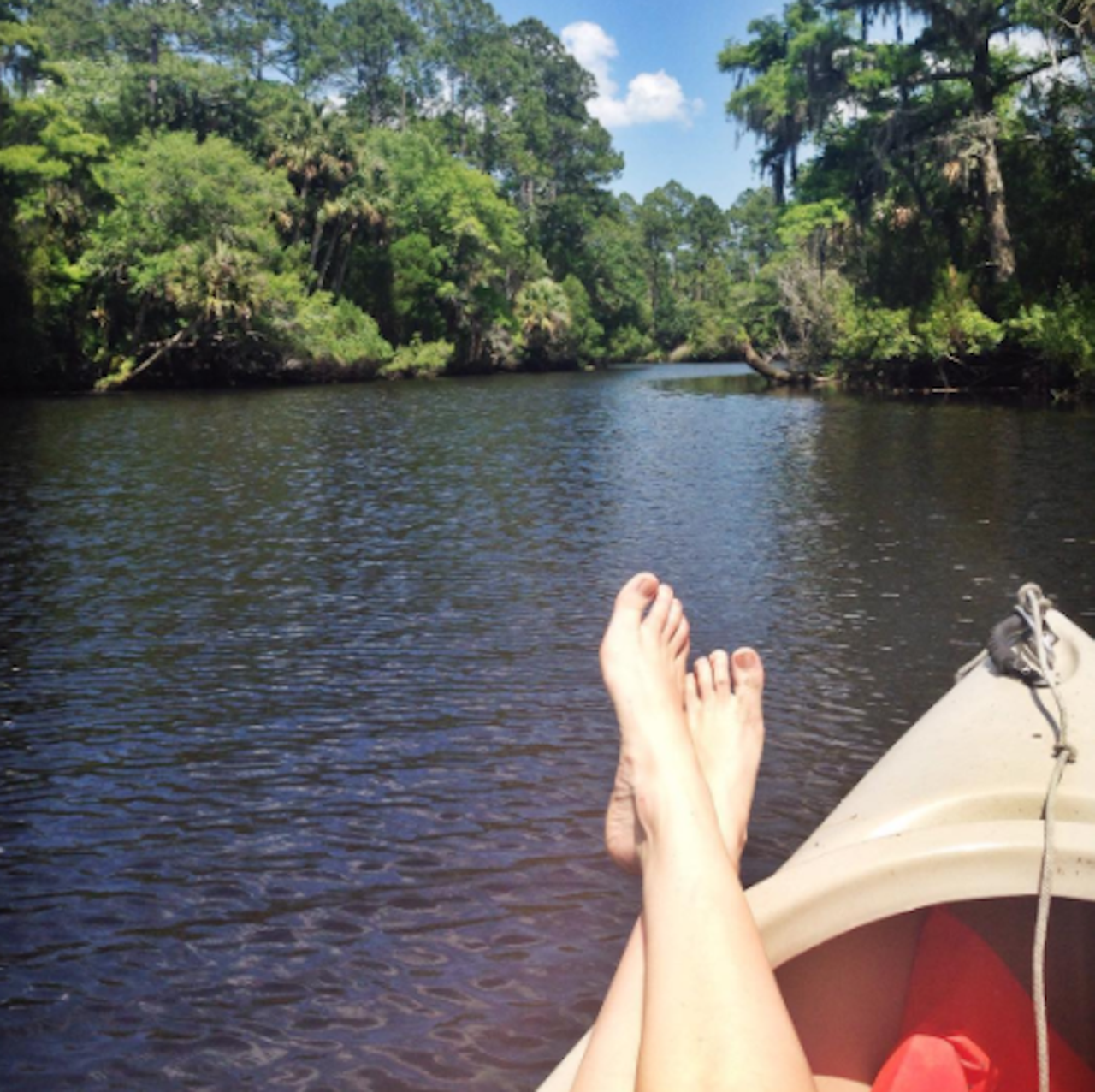 Faver-Dykes State Park
Distance from Orlando: 1 hour 30 minutes
Both primitive and RV camping are available at this spot known for its tranquility. It has four hiking nature trails of varying length with tons of wildlife for campers to check out.
Photo via mightyblonde/Instagram