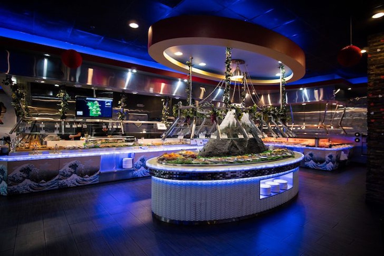 Mikado Japanese Buffet  
?851 S. State Road 434, Altamonte Springs, 407-730-8987
This upscale &#147;all you care to eat&#148; seafood restaurant not only has 30 selections of sushi and sashimi, but also traditional and contemporary Japanese dishes like yakisoba, beef and chicken teriyaki, tempura, gyoza dumpling and made-to-order udon noodles soup. 
Photo via Mikado Japanese Buffet/Facebook