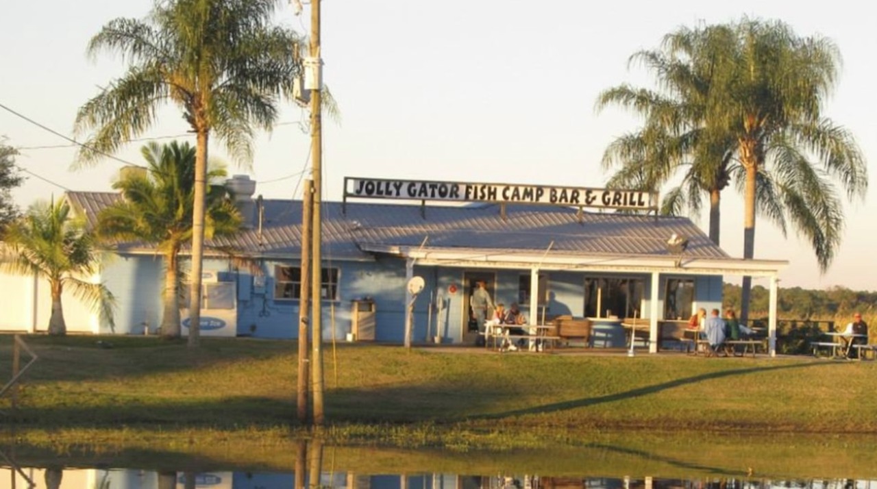 Jolly Gator Fish Camp Bar & Grill
4650 FL-46, Geneva
This riverfront spot has seafood classics (as well as some not-so-classic gator burgers), plus karaoke and live music, making for a lively, very Florida vibe.
