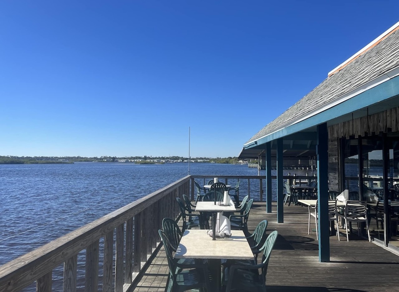 Our Deck Down Under
78 Dunlawton Ave., Port Orange
This Volusia county favorite seafood shack offers not only a beefy menu and waterfront views in every direction, there's also a full bar and a boat dock for easy river access.