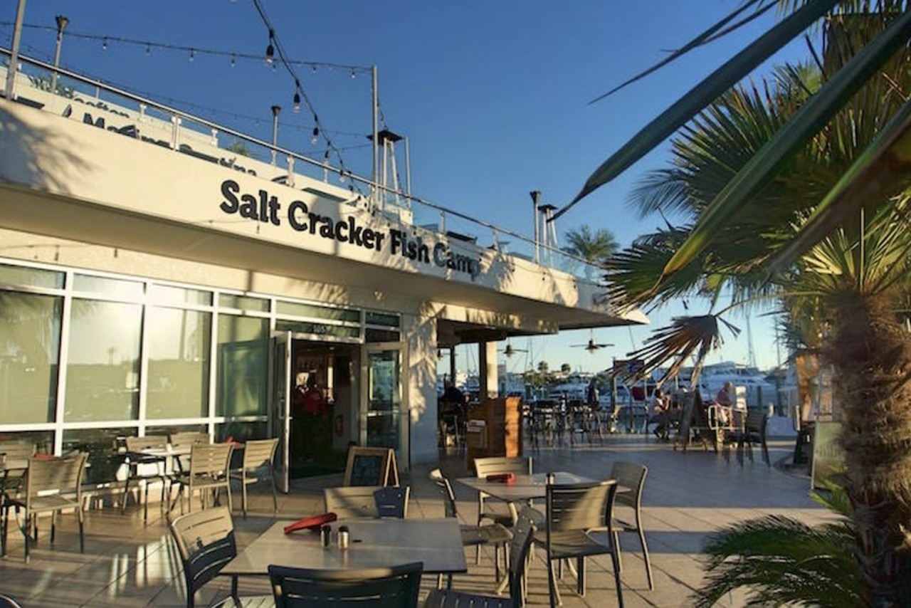 Salt Cracker Fish Camp
25 Causeway Blvd., Clearwater Beach
Clearwater beach haven for those hungering for local seafood and cocktails, conveniently located right near the marina.