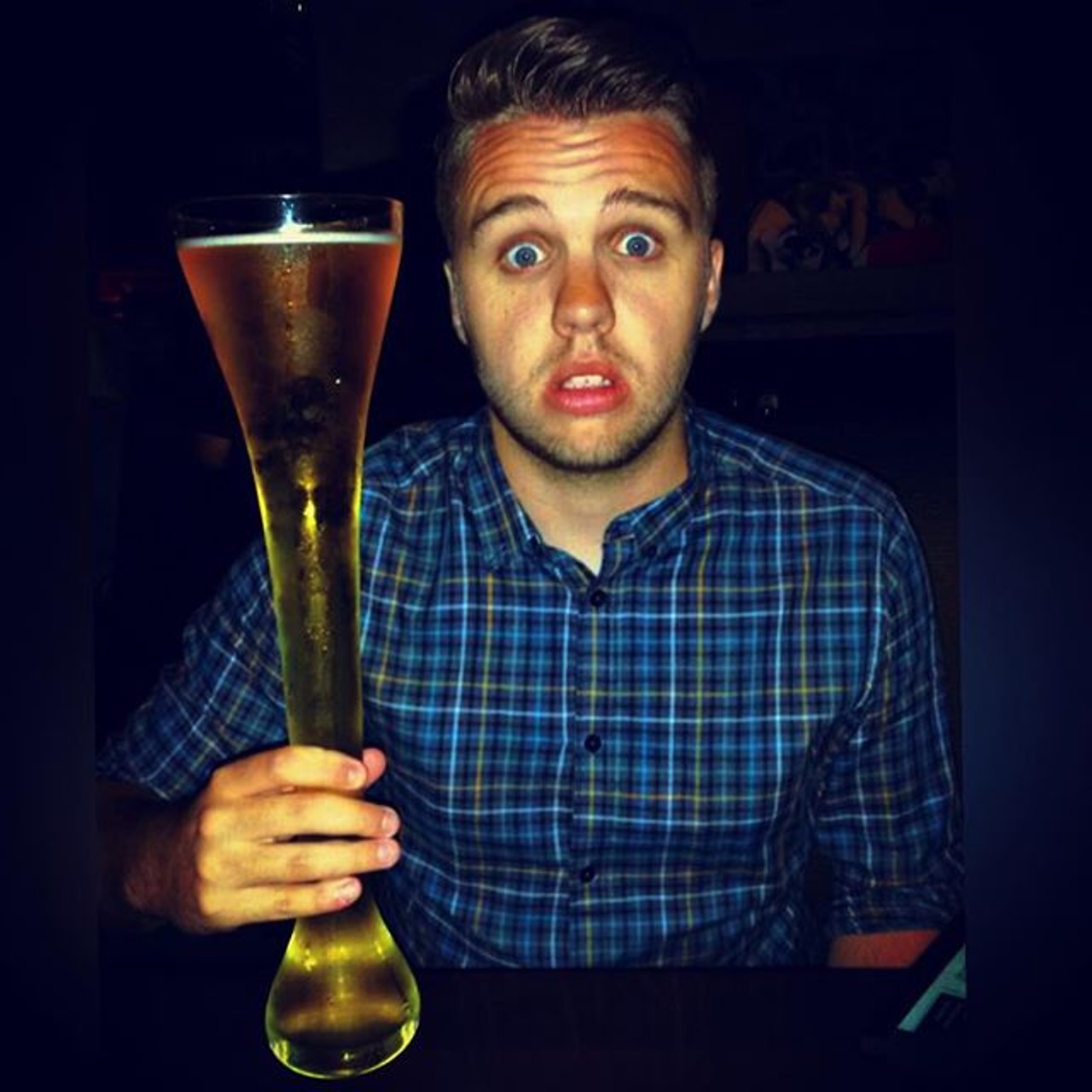 Instagram user dsjones89 drank this yard of beer.