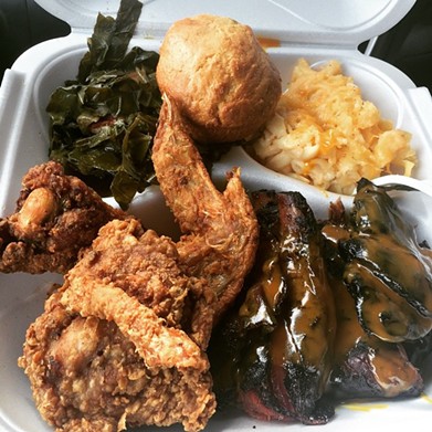 Fried chicken from Chef Eddies
    595 W. Church St., 407-826-1731
    
    Chef Eddie&#146;s specializes in soul food with crispy, fried chicken. For a sweet and savory meal, add red velvet or apple cinnamon waffles. 
    
    Photo via mrvx85/Instagram