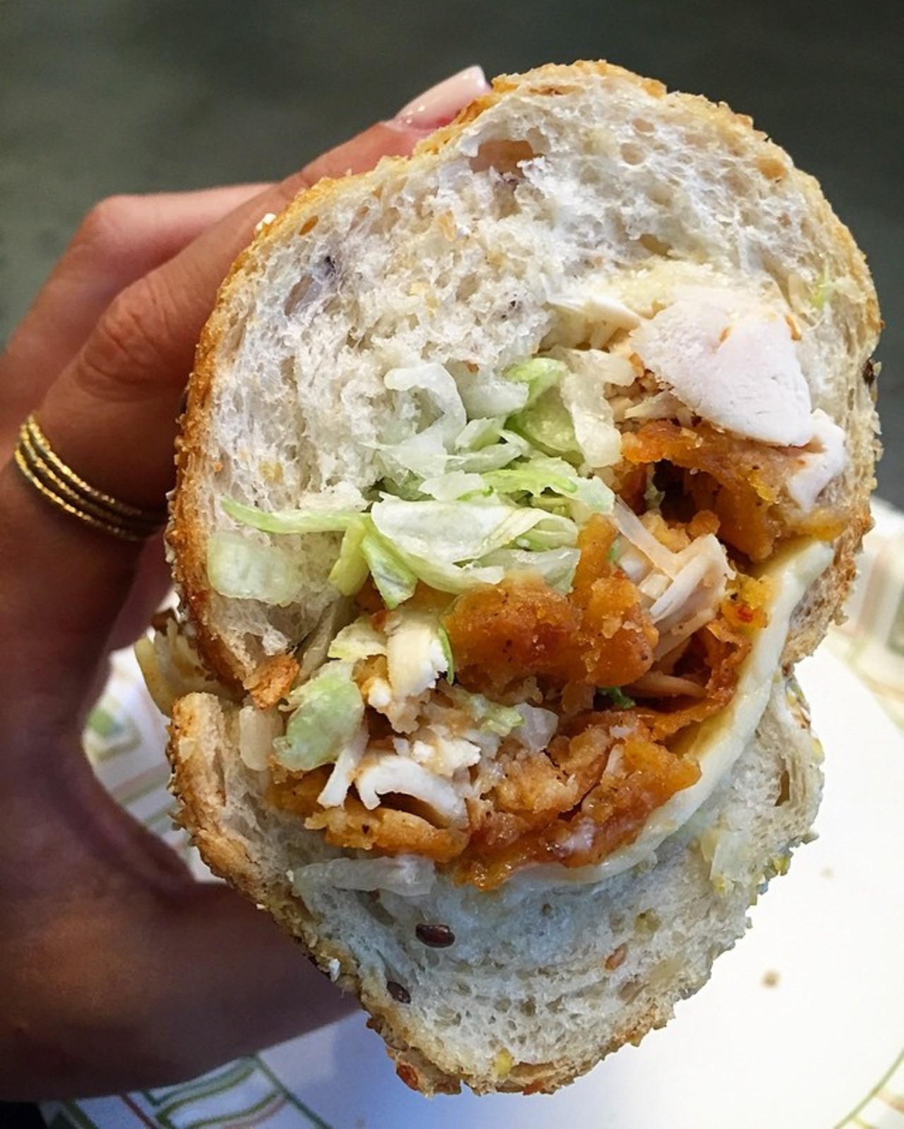 Chicken Tender Publix Sub
Publix locations
Not quite a strictly Orlando dish, but a local favorite regardless. No one can quite put their finger on why a pub sub is so much better than other any other subs, but they just are. Any sub with Boar&#146;s Head deli meat is good, but the chicken tender sub is heavenly.
Photo via donutjudgemydiet/Instagram