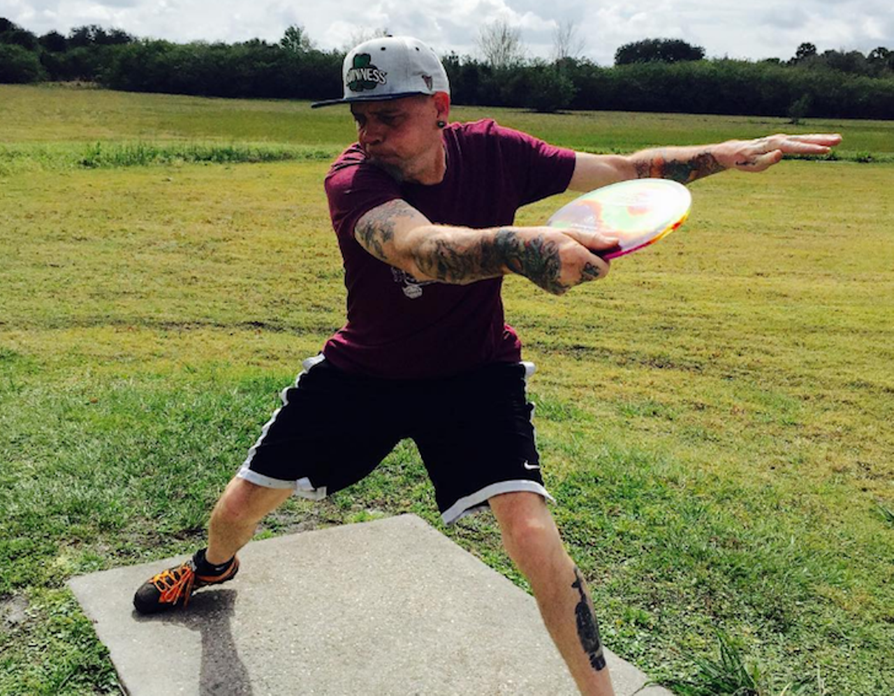 Orlando Disc Golf
Check website for locations and times 
Fees: $15 annually 
This group sets up weekly meet-ups for frisbee golfers looking for a foursome to forehand with or perhaps a league to gauge your skills in. This club hosts several events including the Barnett Park Championships. 
Photo via chrisrussel_tattoos/Instagram