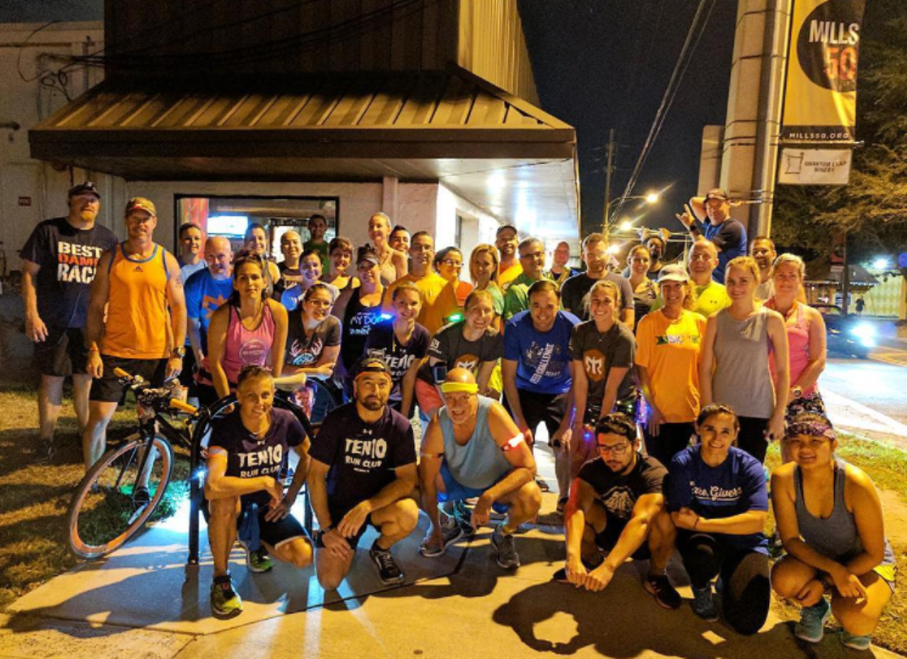 TEN10 Run Club
1010 Virginia Drive, Orlando, (407) 930-8993 
Fees: Free
Every Tuesday at 6:30 p.m. you can fight the previous week&#146;s calorie accumulation by meeting up with the Ten10 Run Club at the brewery with the same name If you like running and beer, or maybe just beer, then check this club out.
Photo via ten10runclub/Instagram