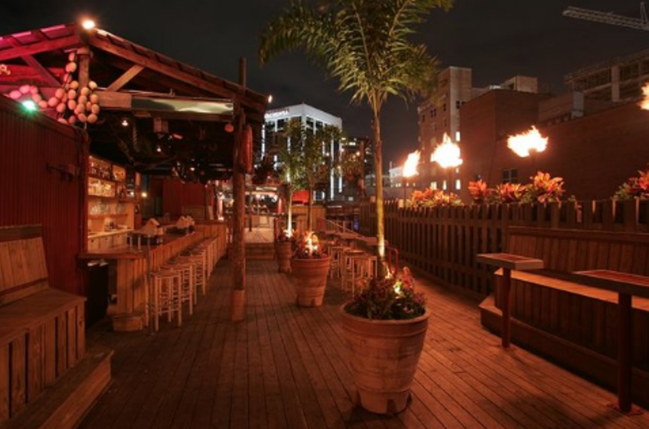 Latitudes
33 W Church Street, Orlando ; 407-649-4270
The rooftop bar at Latitudes gives you a bird's-eye view of the City Beautiful. Check out their website for drink specials, like Friday Happy Hour and Saturday Power Hour.
Photo via Latitudes/Yelp