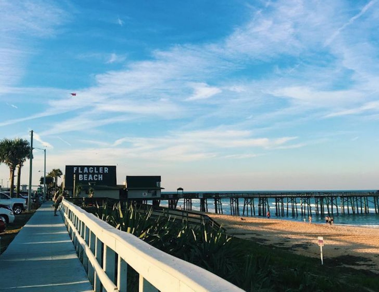 Flagler Beach
1 hour, 20 minutes away
This retro beach town has a salty style all its own, with free access to over six miles of killer ocean views, eclectic seaside shops and plenty of open-air restaurants on the shore where you can grab a snack after a swim. 
Photo via alexisjean386/Instagram