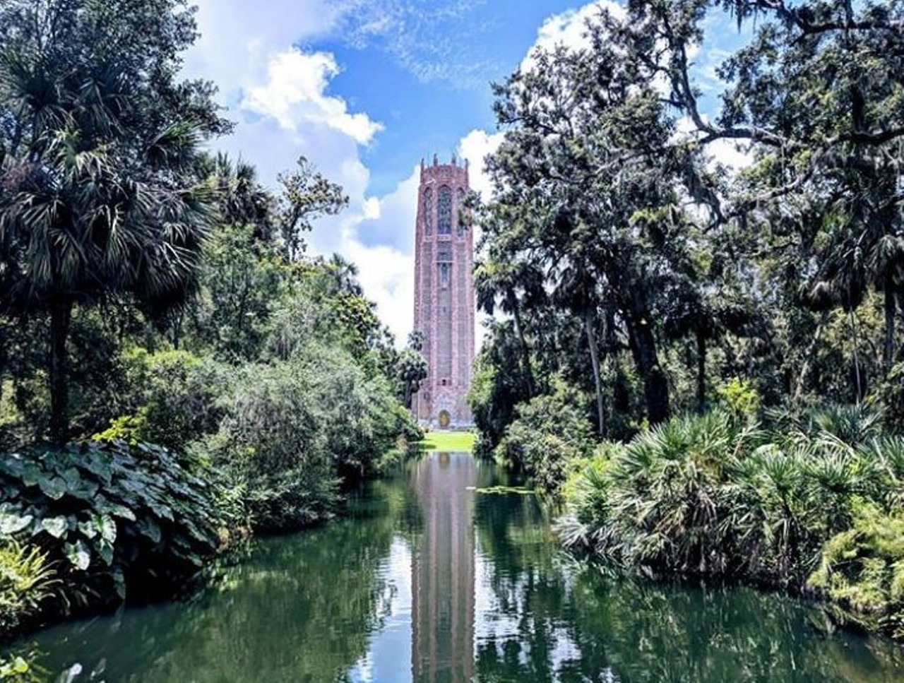 Fulfill your Instagram needs at the Bok Tower Gardens
Estimated driving distance from Orlando: 1 hour 30 minutes 
The Bok Tower Gardens is a historic landmark that tourists and locals flock to alike. The ornate Singing Tower and surrounding greenery makes for the perfect Instagram photo op. The gardens are open 365 days a year and house beautiful nature trails and other attractions, such as the Pinewood Estate and the Hammock Hollow Children&#146;s Garden. 
Photo via meowcourtney /Instagram
