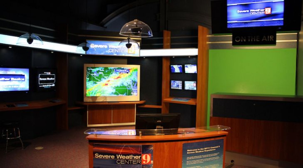 Pretend to be a meteorologist at the Orlando Science Center
Orlando Science Center | 777 E. Princeton St. | 407-514-2000 
If you&#146;ve ever wanted to be a meteorologist, you can hit the WFTV Severe Weather Center 9 Experience to try your hand without all the years of formal training. Learn weather basics, check out the current conditions on the radar, and even drop your own forecast if you think you can handle it.
Photo via Orlando Science Center