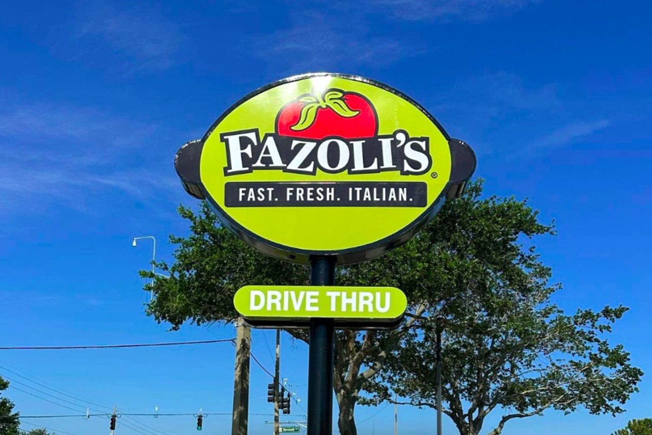 Fazoli’s
4201 E. Colonial Drive, Orlando
The Italian fast-service chain opened its rebooted restaurant in Orlando early this fall. Established in 1988, Fazoli's popularity blossomed in the ’90s, but in 2008 the Italian eatery left Orlando, and all Fazoli's locations in Arizona, Nevada, Texas, Ohio and Florida closed. Fazoli's 2.0 boasts breadsticks, "Pizza Baked Pasta," spaghetti and fettuccine alfredo.