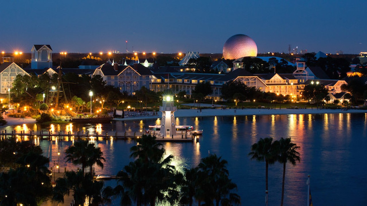 Skip the crowds at Epcot and eat around Crescent Lake instead
Epcot has plenty of good (and some not so good) places to eat but it can be hard to get into them sometimes. Use World Gateway and eat in the numerous dining options around Crescent Lake. The Beach and Yacht Club, the Boardwalk and the Swan & Dolphin together offer some of the best dining on Disney property. ESPN Club also is a great place to catch that afternoon baseball game. Lounges like the Crew Cup and BlueZoo are great options for some non-Epcot drinking. LAX bros not included. 
Photo via Disney