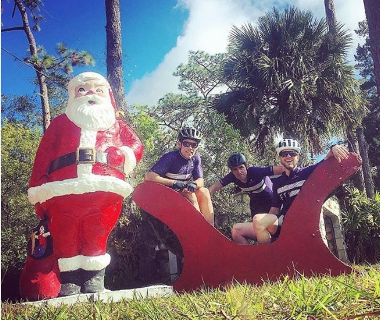 Experience year-round Christmas cheer at the appropriately named Christmas, Florida 
Highway 50, east of Orlando
The appropriately named Christmas is a city that celebrates, well, Christmas all year-round, with decorations around every corner. While you&#146;re here, check some of their quirky attractions, including the world&#146;s largest alligator shaped building.
Photo via ticbowen/Instagram
