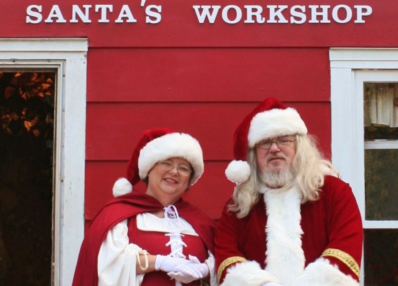 Zipline, pet farm animals, and meet Santa at Santa&#146;s Christmas Tree Forest
35317 Huff Road, Eustis | 352-357-9863
On this farm, holiday experiences range from farm animal zoos and pony rides to a zip line and an elf maze. You can also choose and chop down your own Christmas tree as well as visit with Santa. Prices for experiences vary, and the event continues until Dec. 23. Attractions are mostly open on the weekends, during the week it&#146;s mostly tree sales.
Photo via santaschristmastreeforest.com