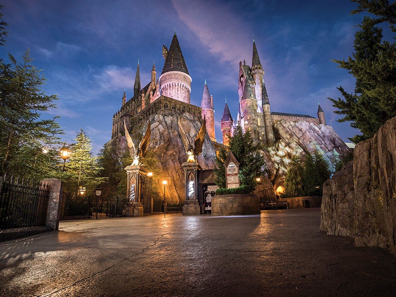 Hogwarts Castle 
6000 Universal Blvd.
This recreated Harry Potter castle is just around the corner from Diagon Alley and Hogsmeade village. Make sure to snap a picture after riding the Harry Potter and the Forbidden Journey. 
Photo via Universal Orlando/Facebook