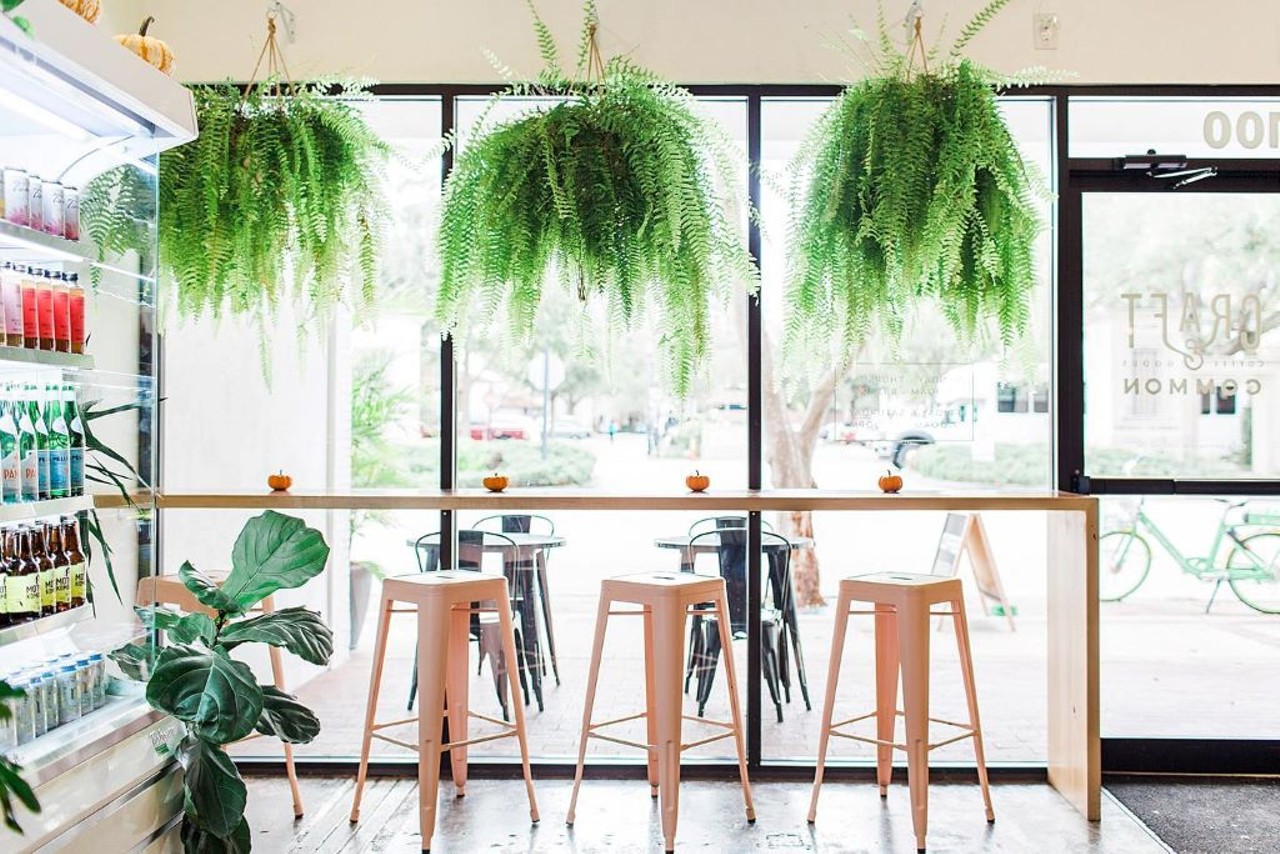 Craft & Common 
47 E. Robinson St. Unit 100
Expect light pendants and flowing ferns to be spread throughout Craft & Common&#146;s pristine space. Strawberry milk matcha and bacon croissant are just a few of their offerings. 
Photo via Craft & Common/Facebook
