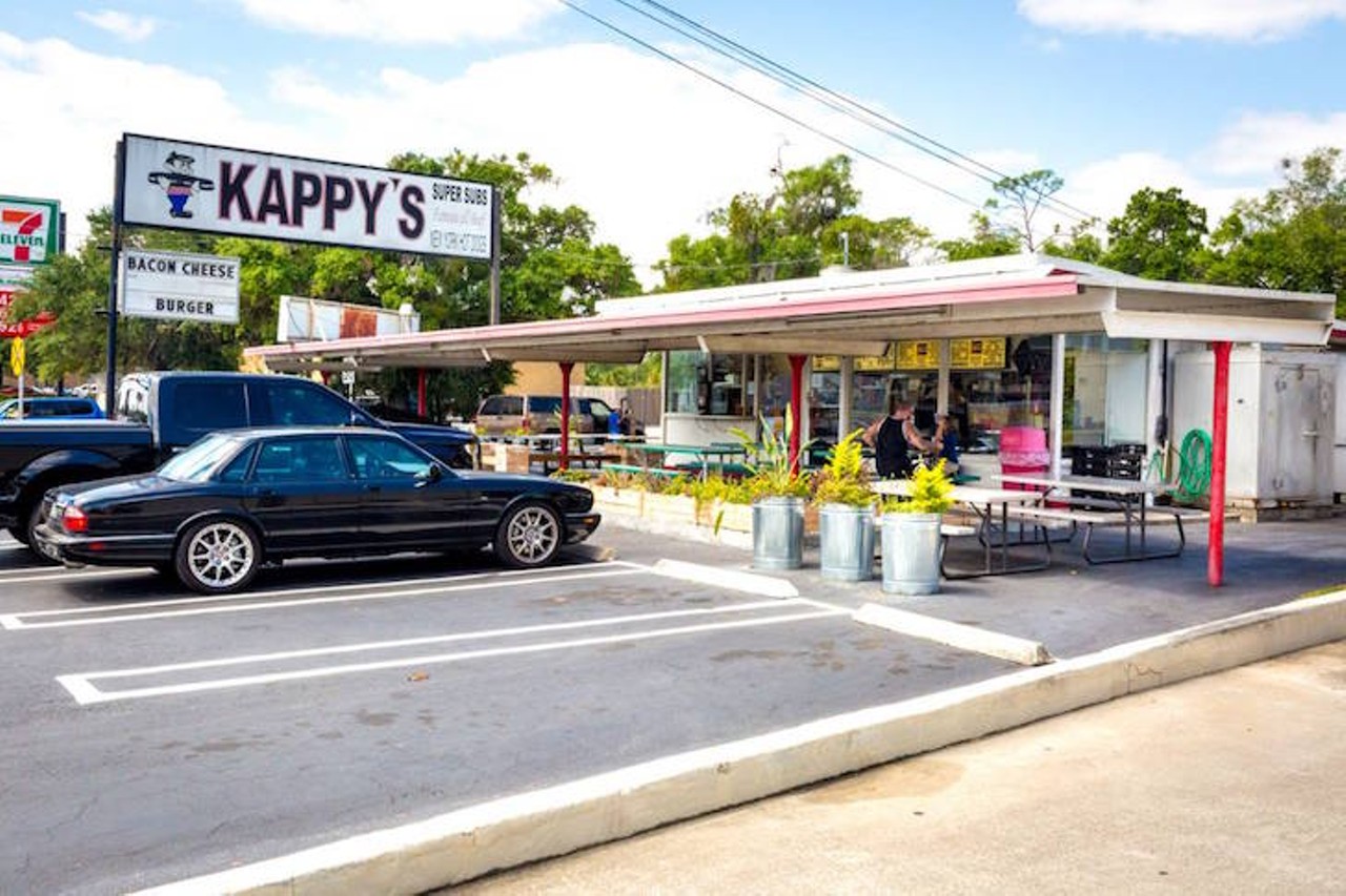 Kappy&#146;s Subs  
501 N. Orlando Ave., Maitland, 407-647-9099
This 1950s-style quick stop is the go-to place for a serious philly cheese steak sandwich.
Photo via Kappy's Subs/Faceook