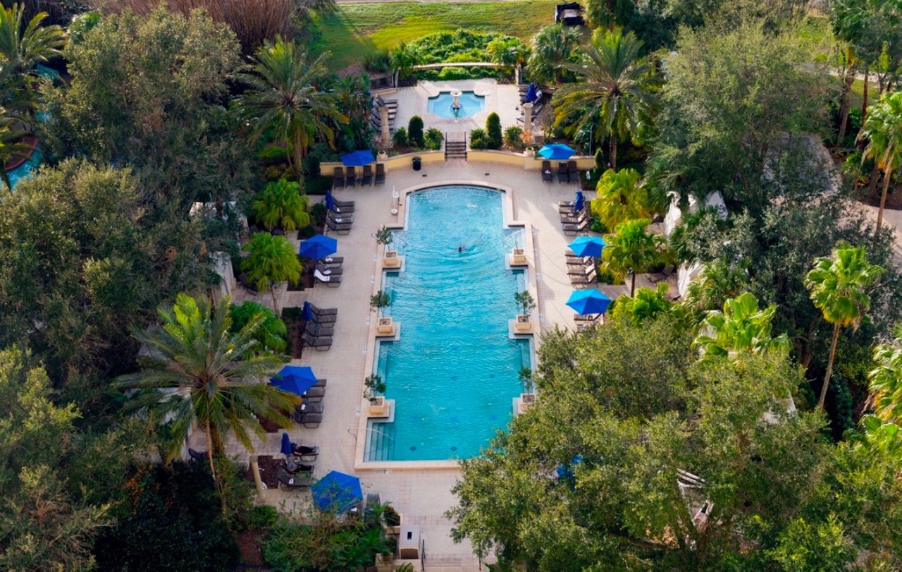 Omni Orlando Resort
1500 Masters Blvd., Championsgate
Price: Starts at $25
Splash around at the Omni Orlando Resort at ChampionsGate. There's a wave pool, a family pool with a 125-foot waterslide, an adults-only pool and an 850-foot lazy river. After a dip in the pool and a game of mini golf, guests can grab some food from one of 10 unique restaurants.