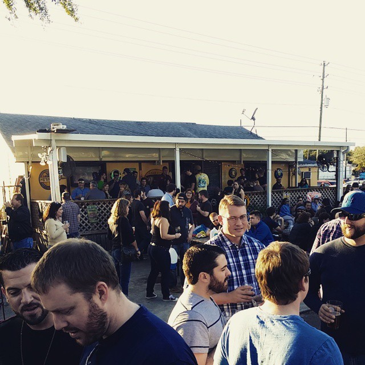 Gnarly Barley
7431 S Orange Ave, Orlando
407-854-4999 
Nosh on a hangover-preventer, like Johnny Mac'n Cheese sandwich, while you down a craft brew on Gnarly Barley's patio. Photo via domevaldez on Instagram.