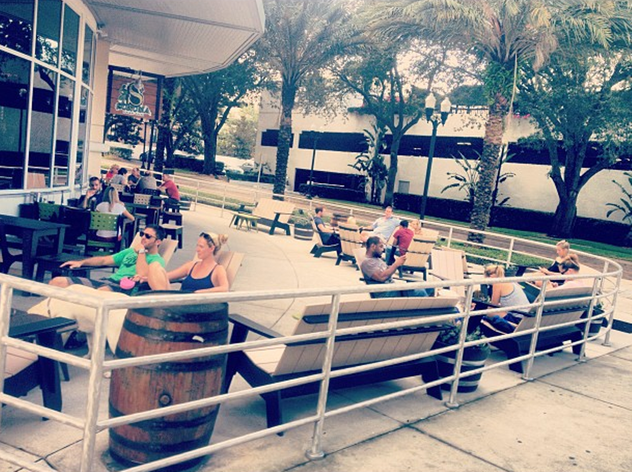Sonoma Kitchen
100 S Eola Dr, Orlando
407-730-3400
Sonoma Kitchen sports probably one of the roomiest patios in the Thornton Park area, plus a great beer list.Photo via c2norlando on Instagram.
