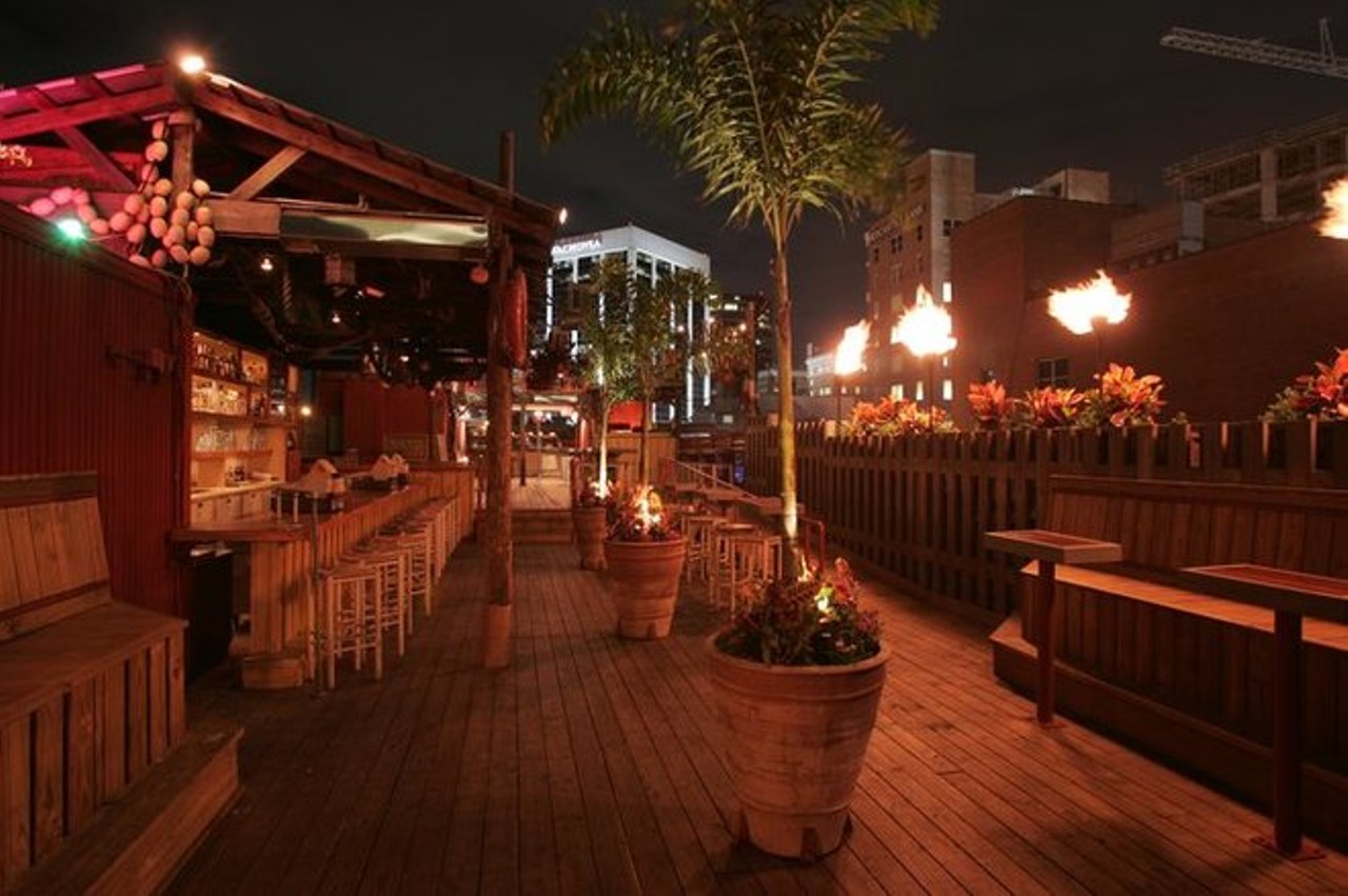 Latitudes
33 West Church Street, Orlando
407-649-4270
The rooftop bar at Latitudes gives you a birds-eye view of the City Beautiful. Check out their website for drink specials, like Friday Happy Hour and Saturday Power Hour.Photo via Yelp.