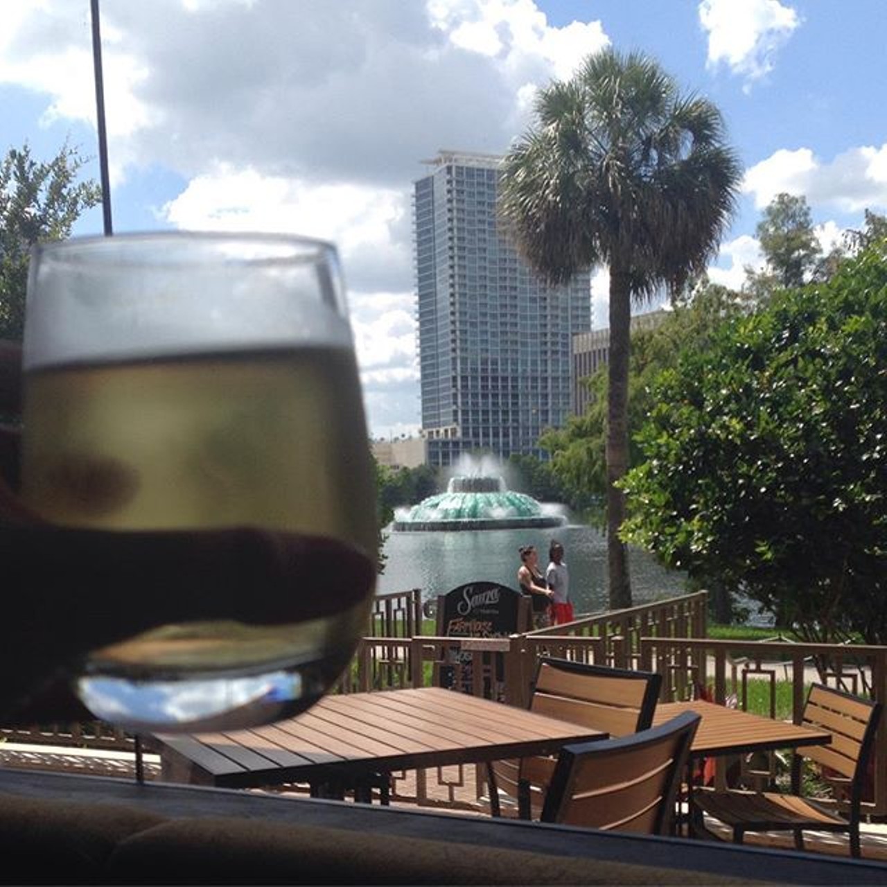 World of Beer Orlando
431 E. Central Blvd, Orlando
407-270-5541
Nothing beats the view of Lake Eola from World of Beer's wrap-around patio. Be sure to visit their website for a full list of events at this Orlando location. Photo via amanda_kriss on Instagram.