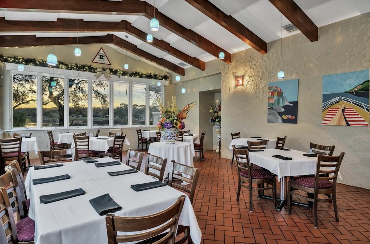 Enzo's on the Lake
1130 S. U.S. Highway 17-92, Longwood
Enzo’s on the Lake got its start in a small Central Florida home in 1980. Over the years, the restaurant has become the area's go-to scenic dining destination, serving Italian cuisine with a chic spin. It's an odds-on bet you'll see an anniversary dinner, a first date or a proposal at a nearby table.