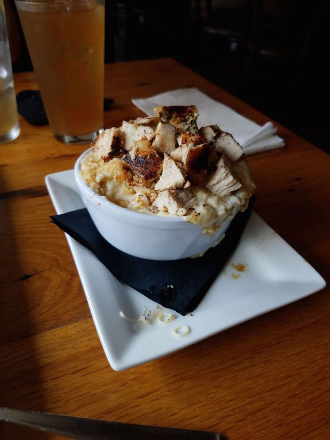 Crooked Spoon Gastropub
200 Citrus Tower Blvd., Clermont
Six-cheese mac & cheese with chicken
Photo via Megan K. on Yelp
