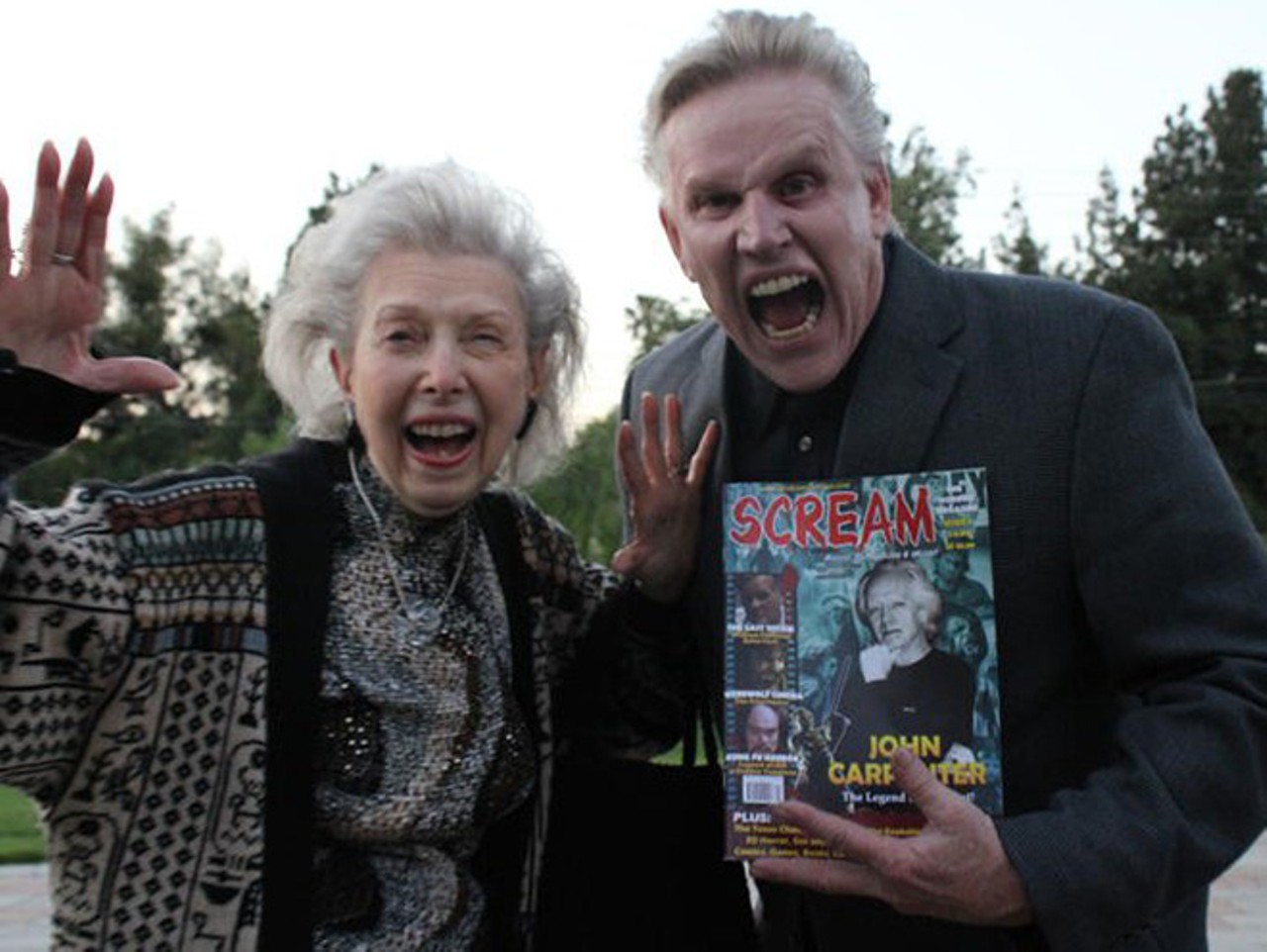 17. Mansion of Blood (2015)
Filmed in Orlando, Fla.
Gary Busey plays a creepy servant alongside 104-year-old Carla Laemmle in the horrifically funny Mansion of Blood. Guests at a mansion fall victim to a witch's curse that spirals out of control which causes all sorts of mischief like revenge killings and monster summonings. What else were you expecting from a Gary Busey movie?