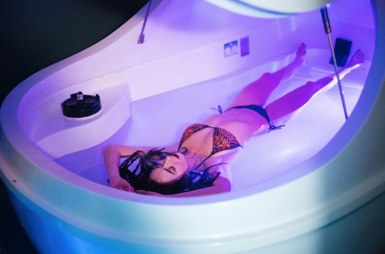 Experience flotation therapy
Multiple locations 
Experience sensory deprivation at places like East Coast Floats, where you can float in saltwater in a &#147;gravity free, sensory free environment.&#148; This form of therapy is supposed to relieve anxiety, reduce some forms of pain (such as headaches and back pain) and more.
Photo via East Coast Floats/Facebook