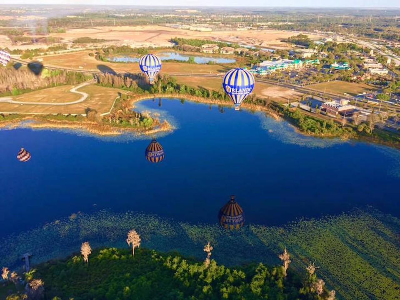Orlando Balloon Rides
44294 US Highway 27, Davenport| 407-894-5040
This holiday season, beat the view from any roller coaster and take a scenic hot air balloon ride of the The City Beautiful from $69 for kids and $165 for adults.
Photo via Orlando Balloon Rides/Facebook