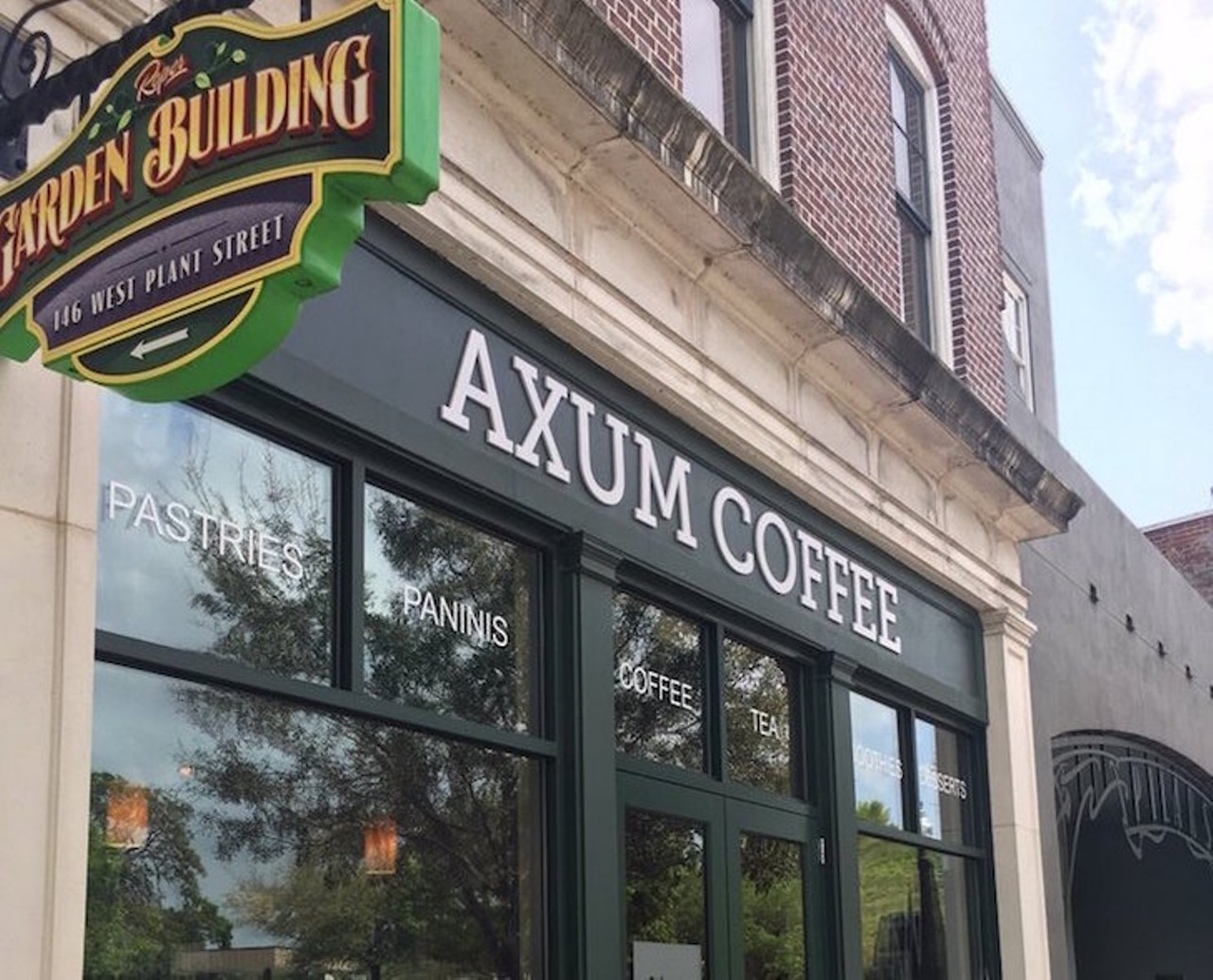 Axum Coffee  
146 W. Plant St., 407-654-7900
This place stands out for their creative coffee selections like charcoal lattes and special seasonal drink. They even have events for things like latte art to learn how to make beautiful designs in your next cup. 
Photo via Yelp/Chantel H.